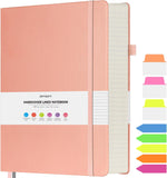 College Ruled Notebook B5, 312 Numbered Pages Diary, Lined Leather Journal | Extra-Thick with 2X Writing Space, 100gsm No Bleed Paper, Hardcover, Lay-Flat, for Work, School, Meeting Notes & Journaling - Image 11