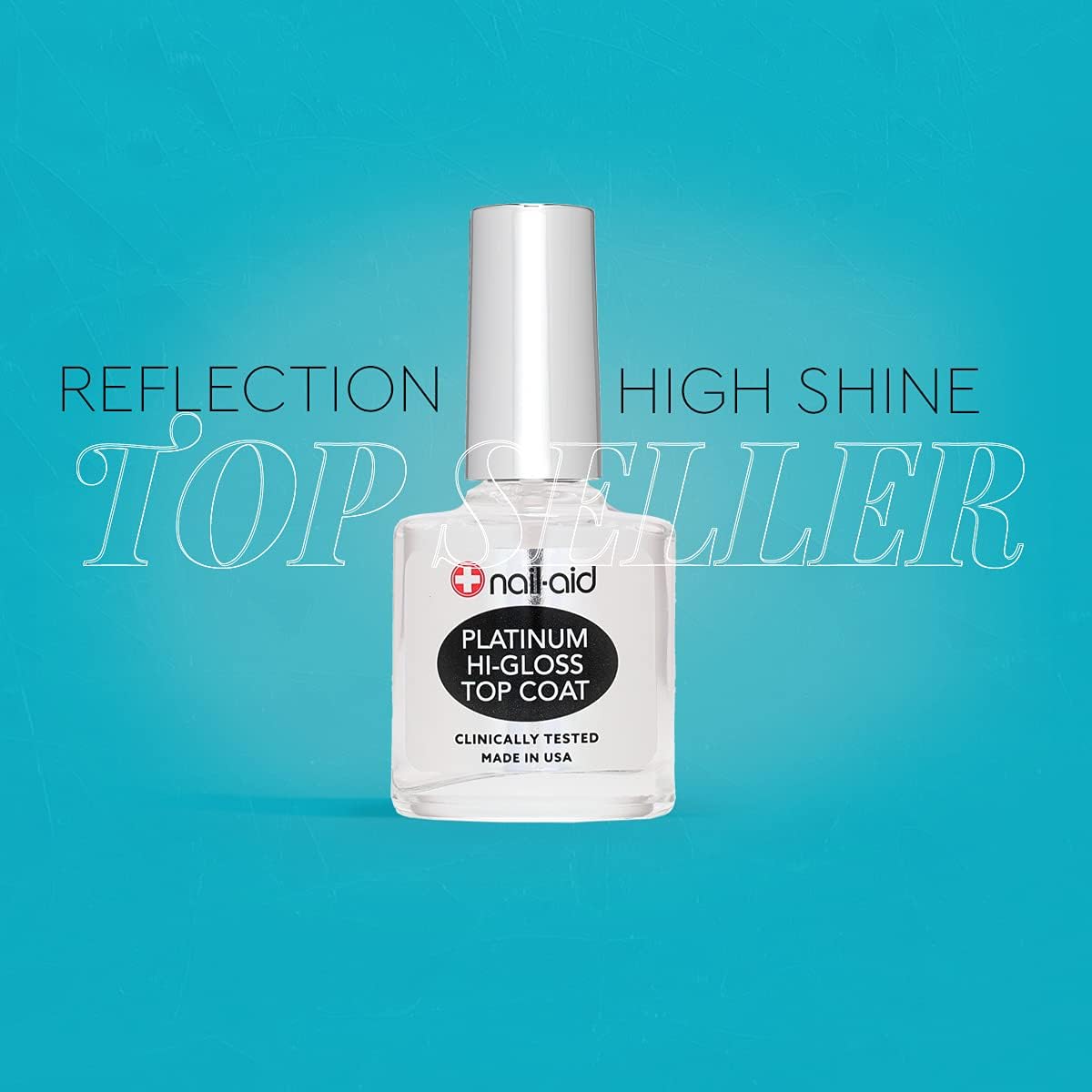 Nail-Aid nail polish bottle back label and ingredients view