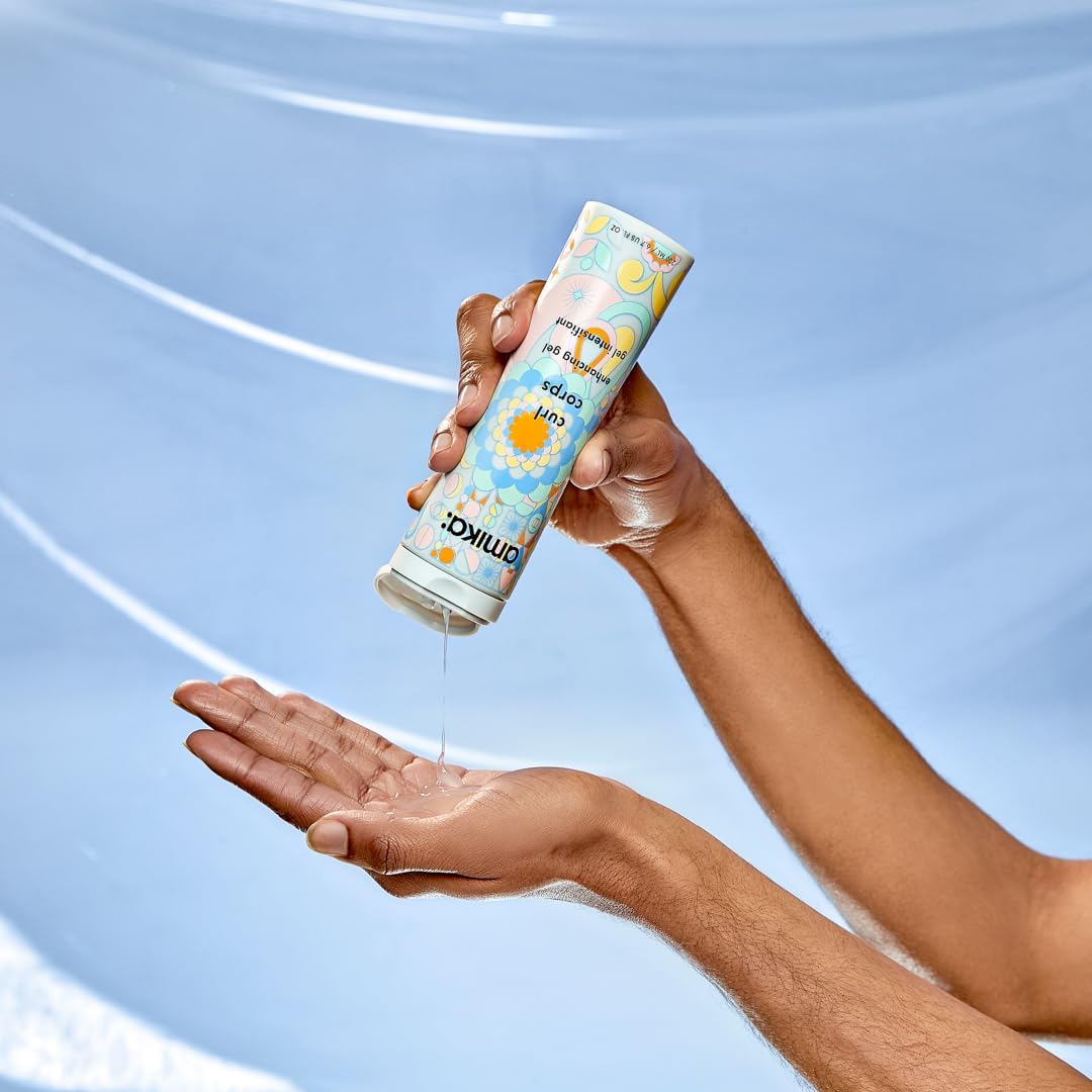 Amika lightweight weather proof styling gel packaging details