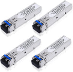 Gesd 1.25G SFP LC single-mode transceiver module front view