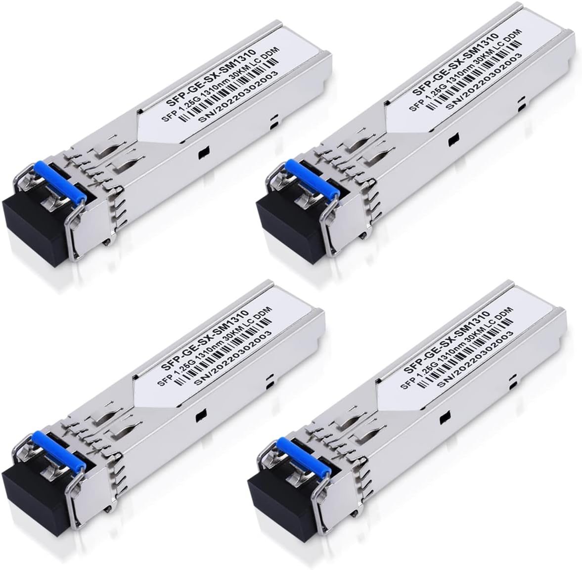 Gesd 1.25G SFP LC single-mode transceiver module front view