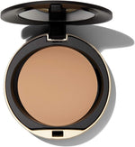 Milani Shine Proof Powder open compact showing pressed beige powder