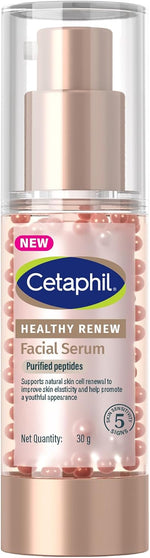 Cetaphil Healthy Renew facial serum dropper and pump packaging