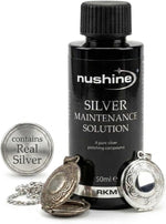 Nushine silver maintenance solution bottle front view