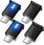Frienda 4 Pieces Mini USB LED Light front view showing compact Type-C connector plug