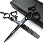 Axemoore professional hair cutting scissors front view