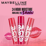 Maybelline New York lip balm moisturizing application