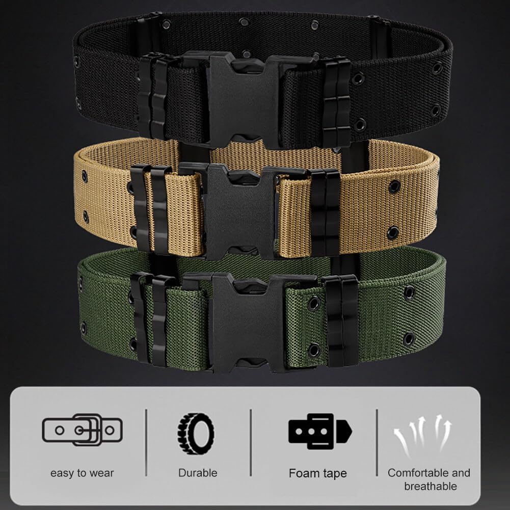 Eforcase tactical belt displayed in army green color variant