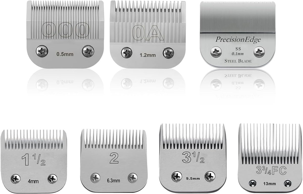 Ruzros professional grade hair clipper replacement parts demonstrating rust proof build quality.