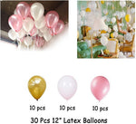 HOONAO colorful latex balloons and party accessories for pool party setup