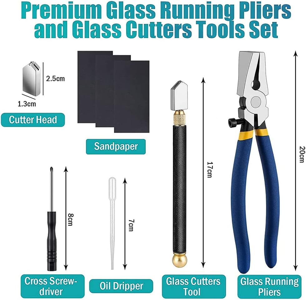 Close up of the pencil style oil feed glass cutter handle