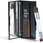 COLOR WOW Root Cover Up Black premium compact open view with application brush