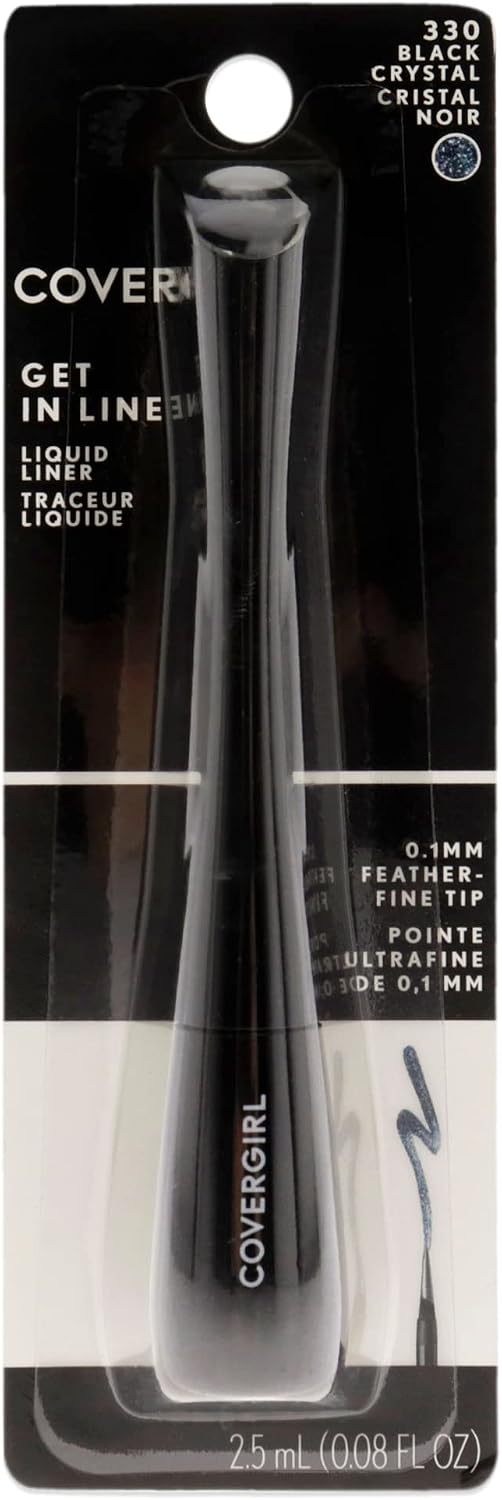 COVERGIRL Get In Line Liquid Eyeliner, Bold Brown, 0.04 Pound - Image 7