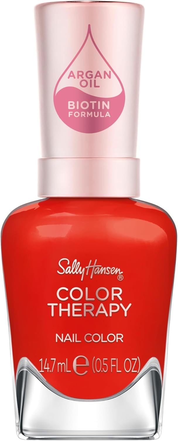 Sally Hansen Color Therapy Nail Polish, Nail and Cuticle Oil Long-Lasting Nail Polish with Gel Shine and Nourishing Care, Pack of 1 - Image 13