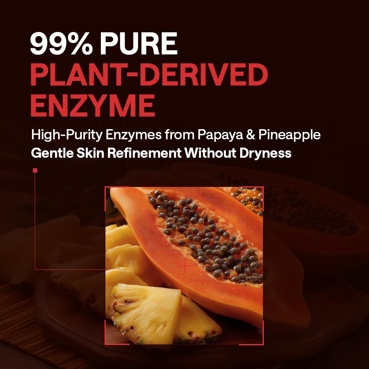 Texture and formulation of Mediheal LHA and papaya enzyme skin resurfacing solution