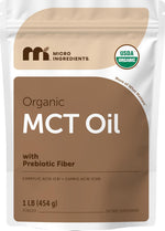 Micro Ingredients organic MCT powder lifestyle use image