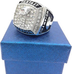 TUOYU dual-tone silver and gold ring side profile