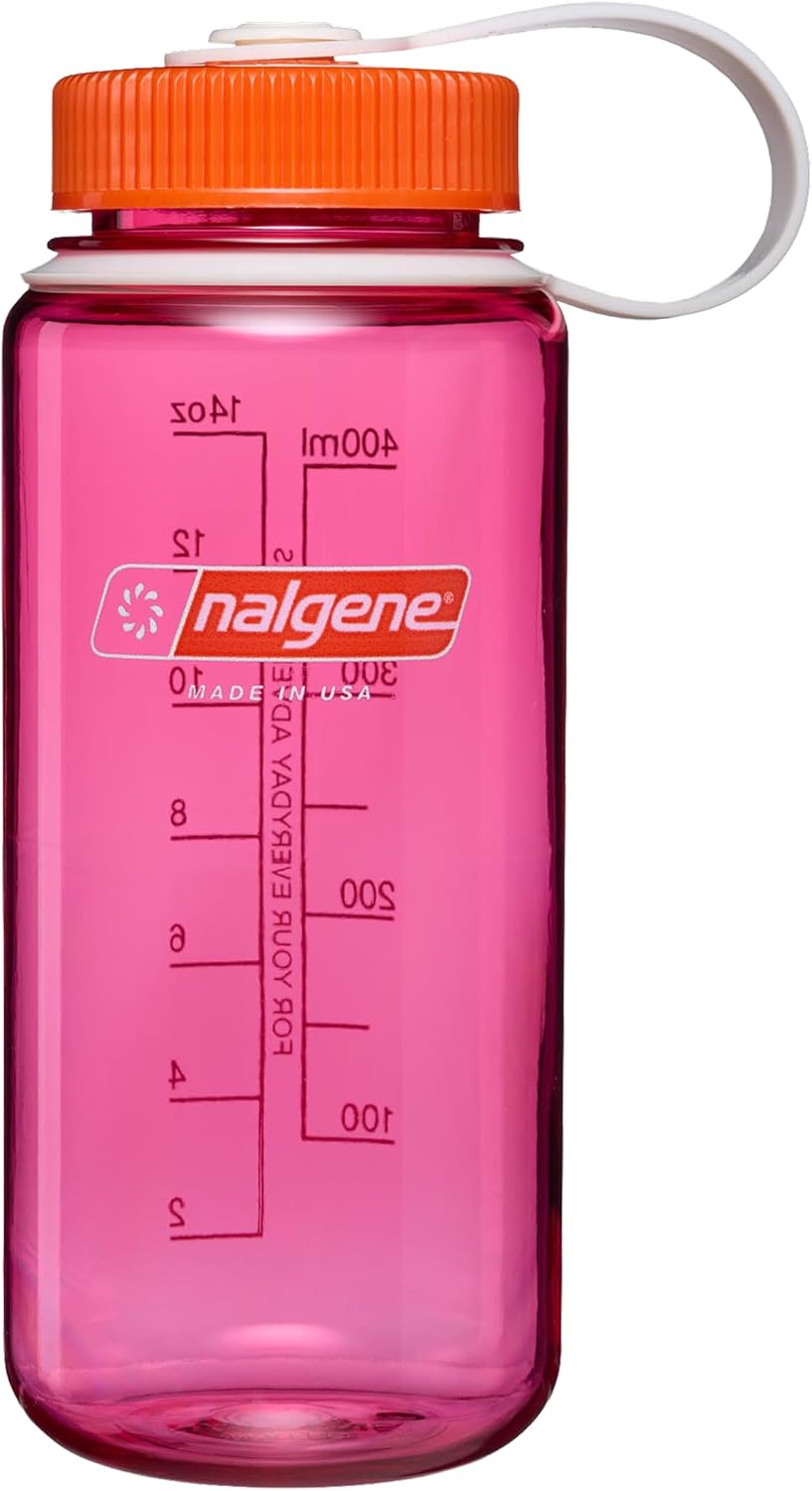 Nalgene 16 oz Wide Mouth Water Bottle, Denim | Slim Cup Holder Size, BPA-Free, Durable & Lightweight, Leak Sproof, Dishwasher Safe, Small Bottle for Gym, Hiking & Travel - Image 13