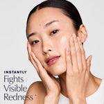 Estée Lauder Micro Essence hydrating toner being applied to skin by hands