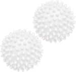 Laundry 360 2 Pack Dryer Balls front view assorted colors laundry accessories.