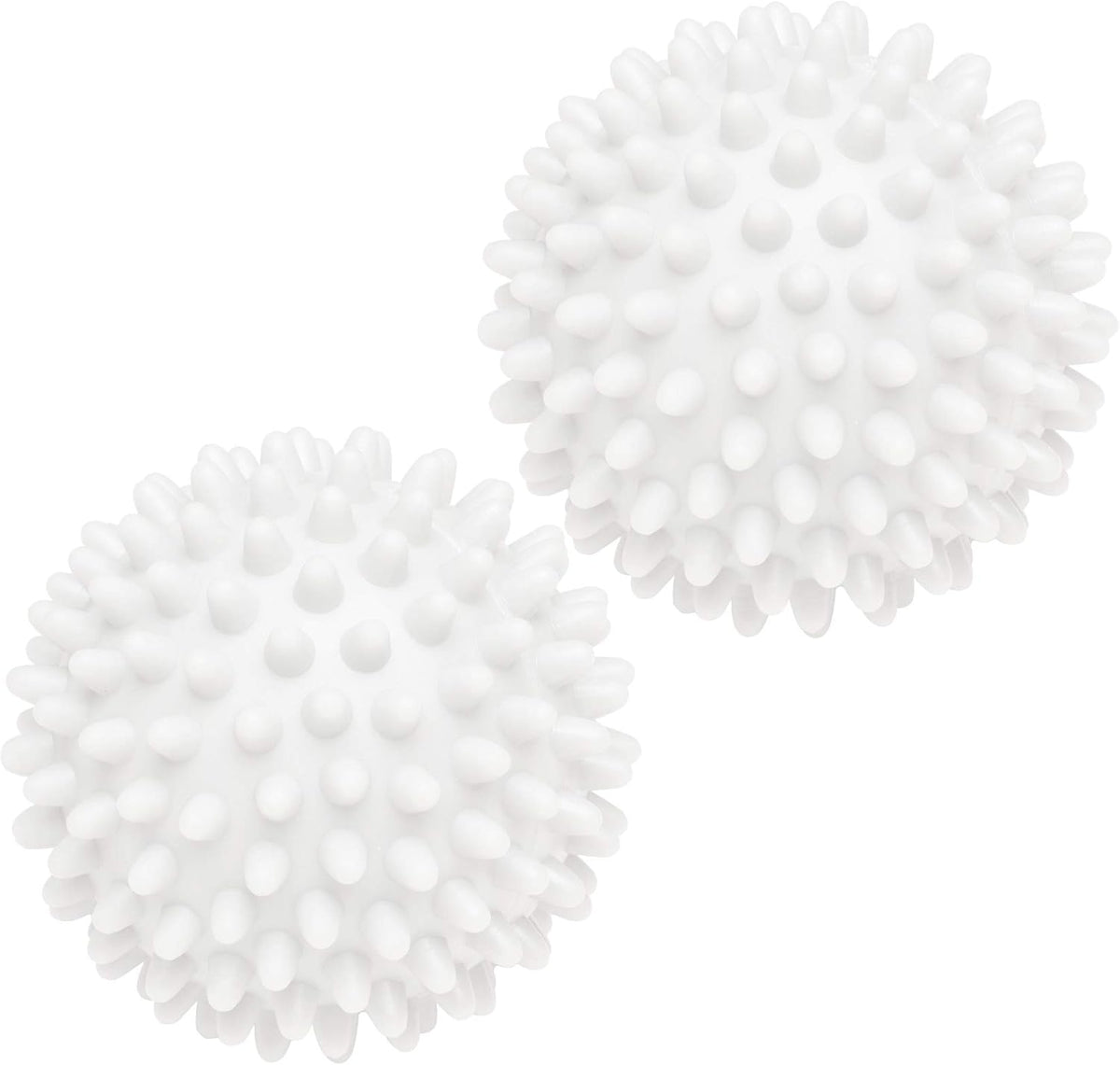 Laundry 360 2 Pack Dryer Balls front view assorted colors laundry accessories.