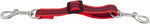 Dog prong collar backup safety strap with reflective stripes