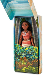 Disney Store Official Princess Classic Doll (Moana), 11 Inches, Includes Brush with Molded Details, Fully Posable Toy in Classic Outfit - Disney Princess Toys - Image 2