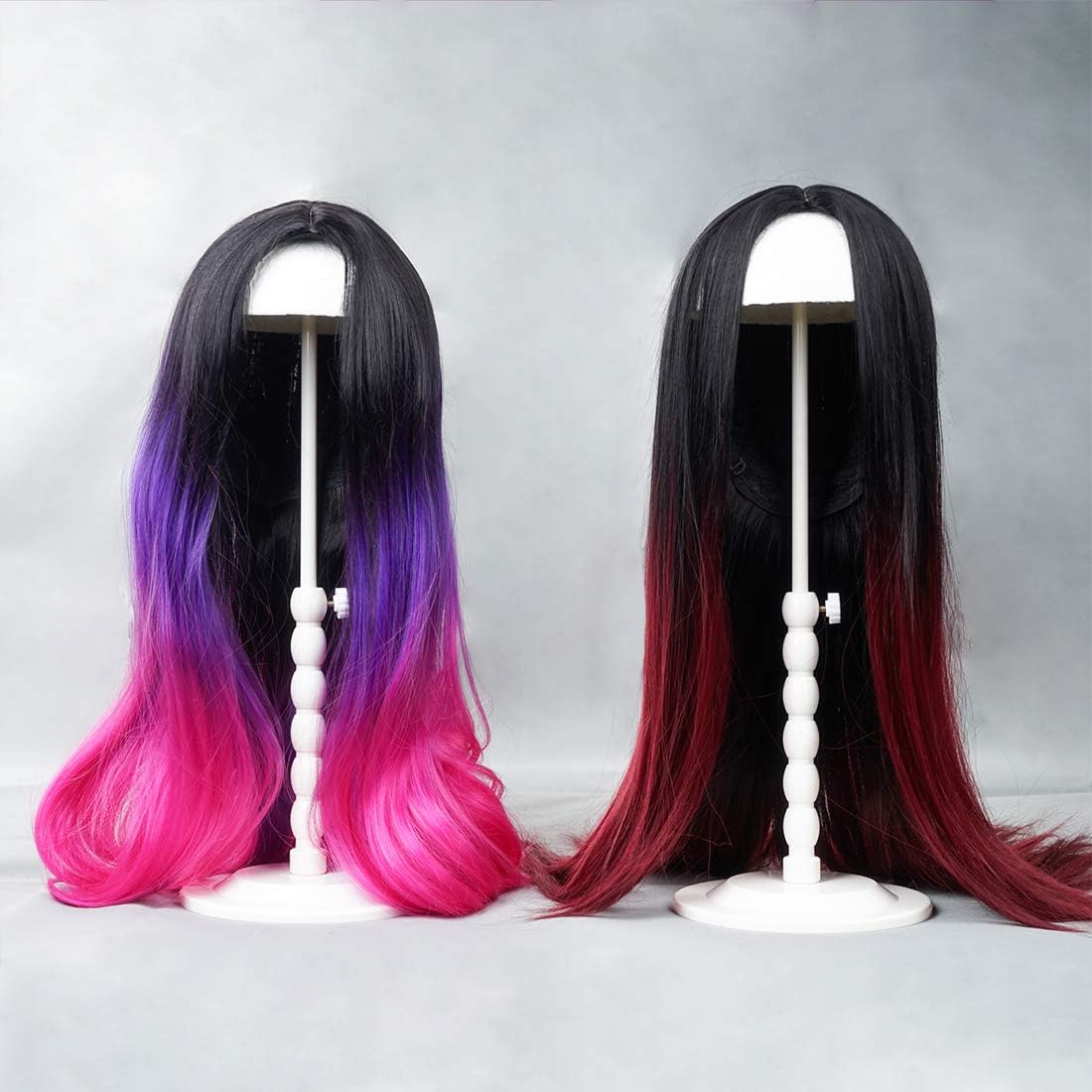 Youngther folding wig head stand disassembled for storage