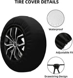 Qauirfe polyester fiber tire dust cover silver coating side profile