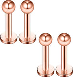 Ruifan 316L surgical steel tragus helix stud in package