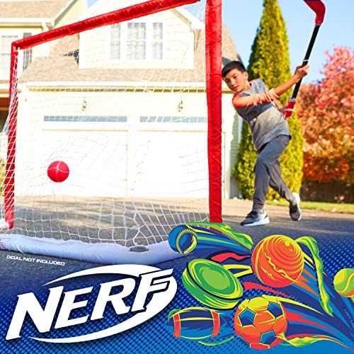 Authentic imported USA Nerf kids hockey gear for floor games