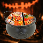 Guaber witches kettle styled for party decor