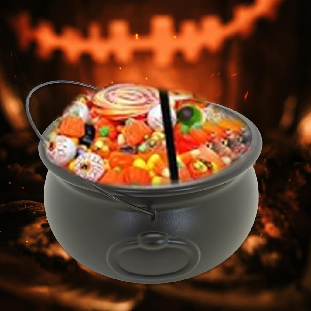 Guaber witches kettle styled for party decor