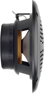 Magnadyne 2-way marine speakers black pair side profile