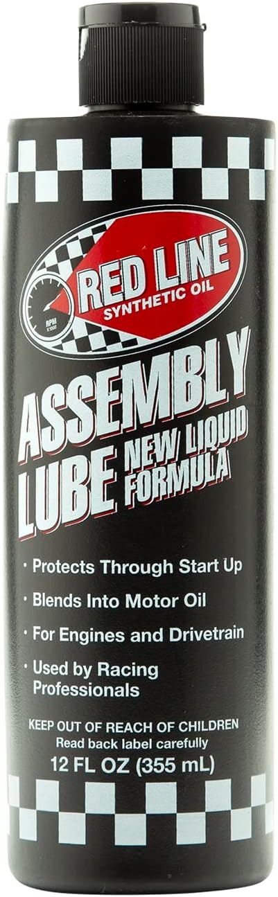 Red Line 80319 Liquid Synthetic Assembly Lube bottle front view