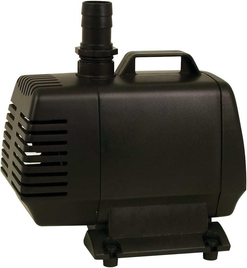 Tetra pump packaging showing 1000 GPH capacity details