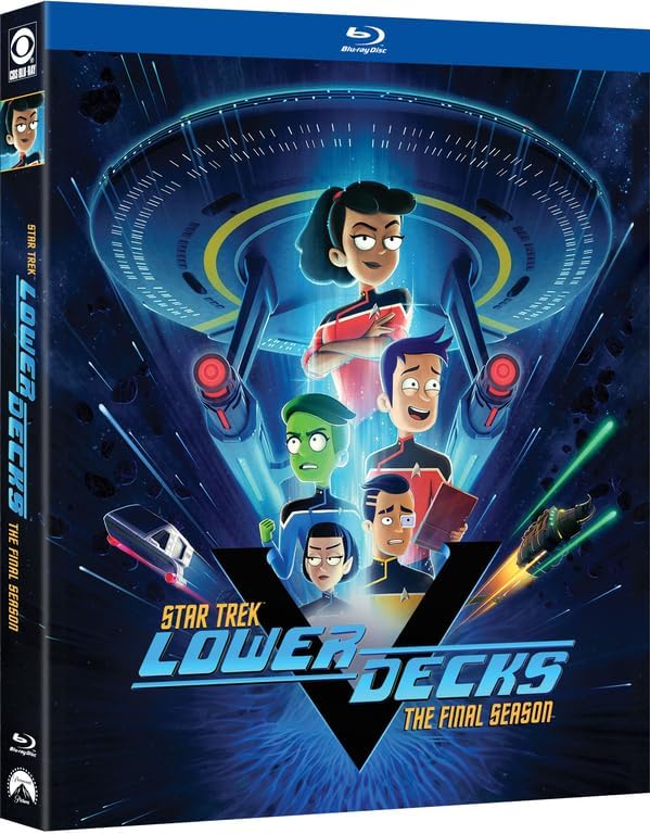 Star Trek Lower Decks The Final Season Blu-ray front view collection