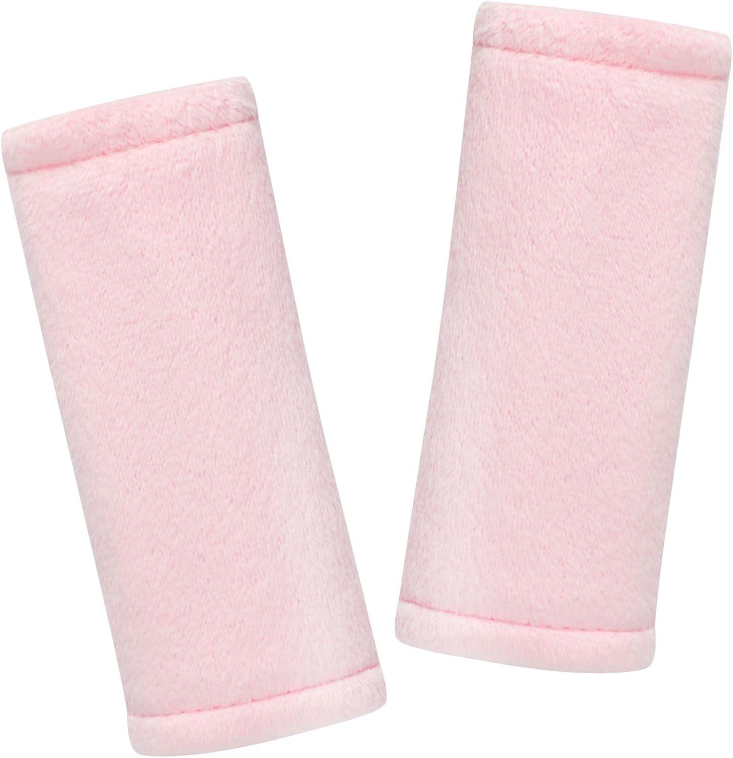Swesen pink baby car seat belt covers front view