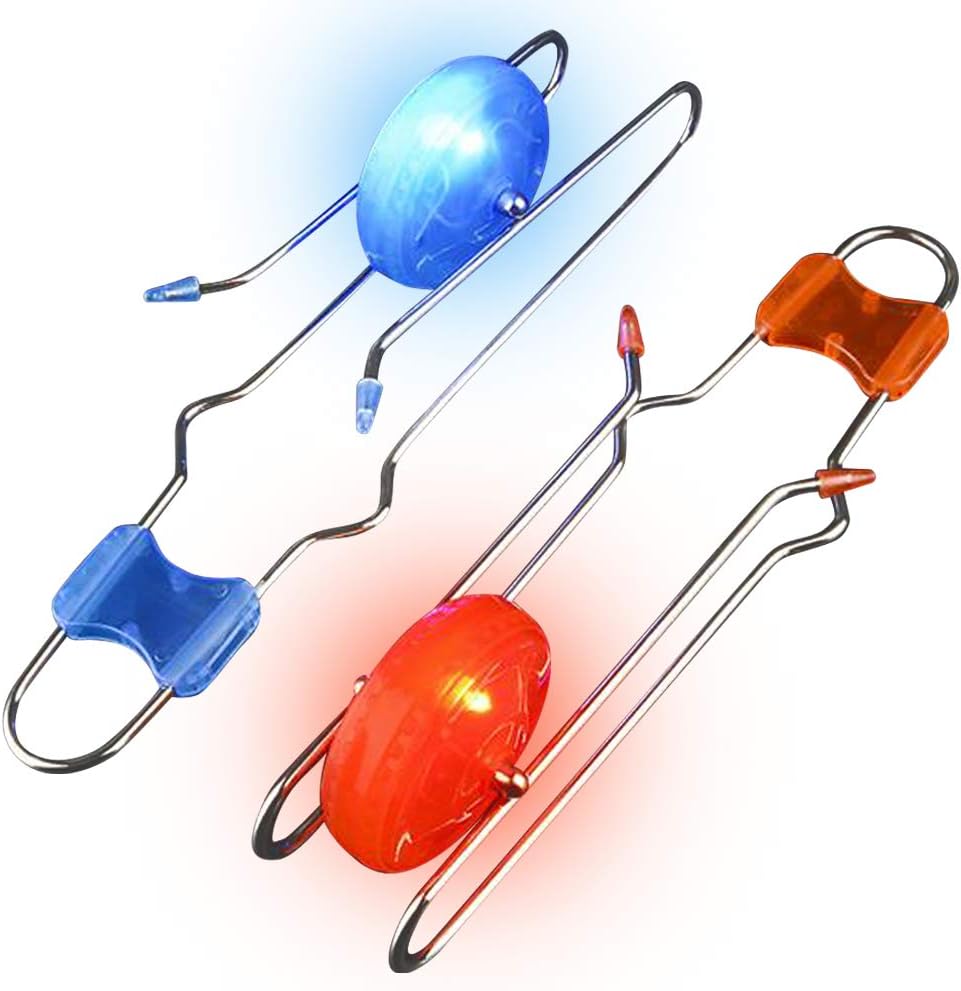 ArtCreativity Retro Light Up Gyro Wheels Toy front view featuring the classic magnetic sensory fidget rail twister design.