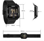 Tekmagic scuba watch mesh wristband clasp detail