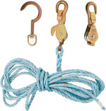 Klein Tools 1802-30SSR block and tackle front view heavy-duty industrial tool.