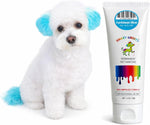 Long lasting permanent pet hair dye gel in vibrant red color
