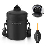 K&F Concept camera lens pouch front view