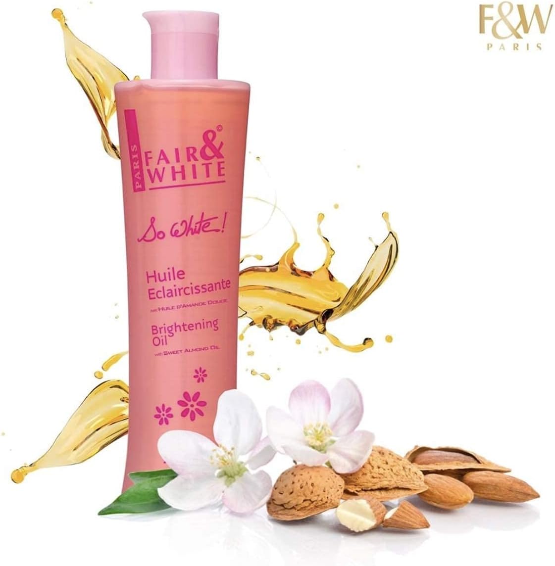Fair And White So White Body Oil complete set view