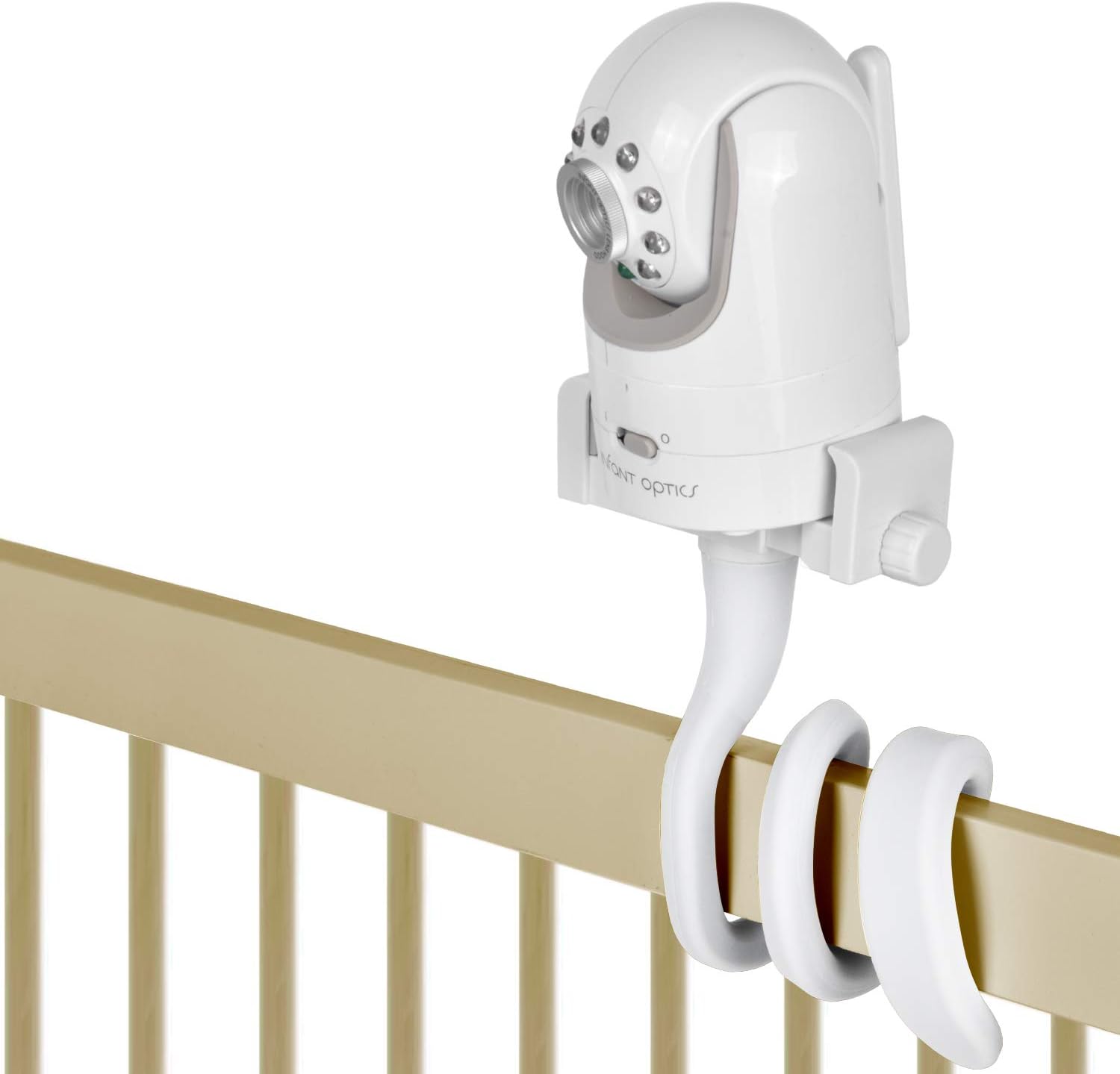 iTODOS baby monitor mount camera shelf front view universal holder