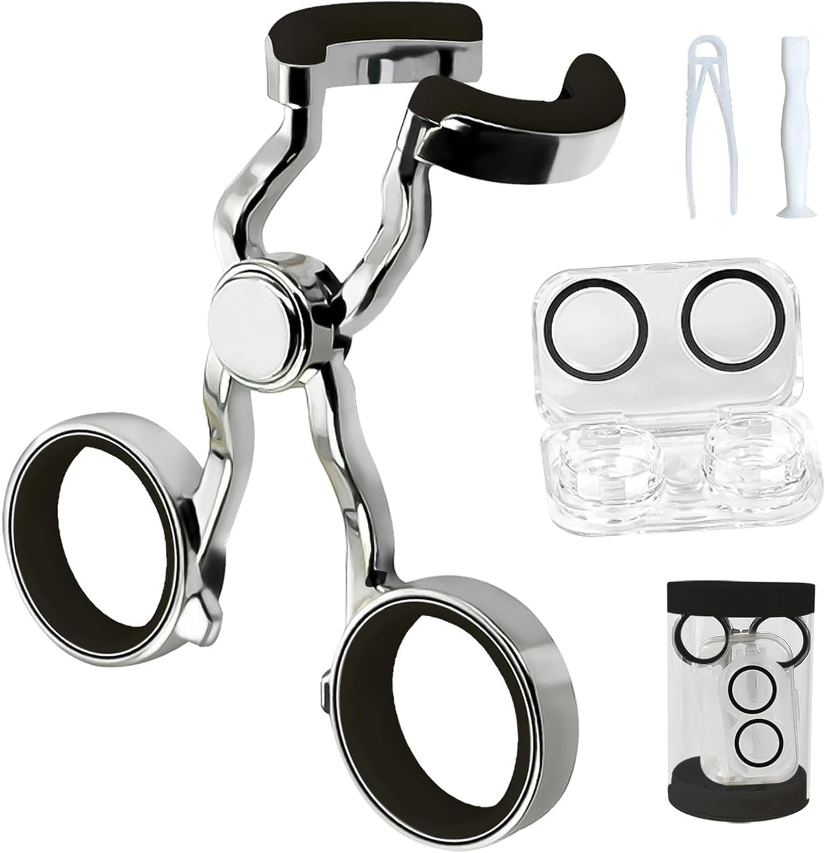 Rquxmt contact lens applicator tool black front view