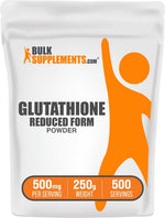 BulkSupplements liver health support glutathione powder directions and clean ingredients list