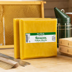 Stakich natural beeswax blocks packaging view