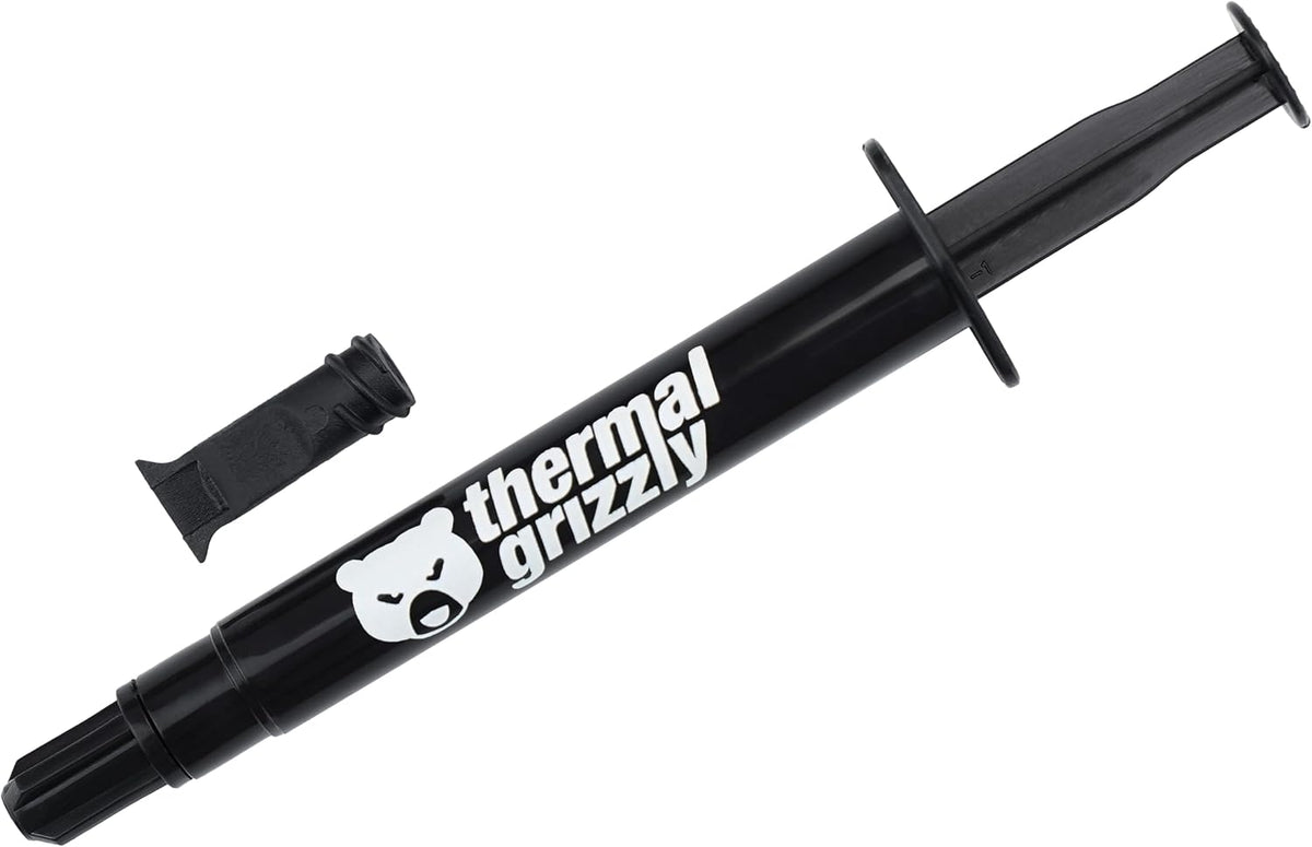 Thermal Grizzly Hydronaut thermal paste syringe front view