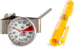 CDN ProAccurate beverage frothing thermometer front view